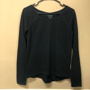 Z By ZELLA Women's Sz Small Black Sweater Open Back Lightweight